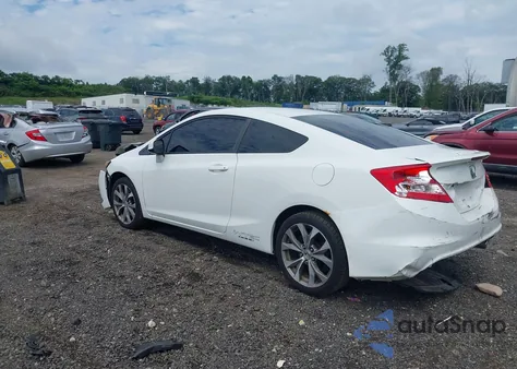 2012 Honda Civic Si from USA, damaged, VIN 2HGFG4A50CH709407